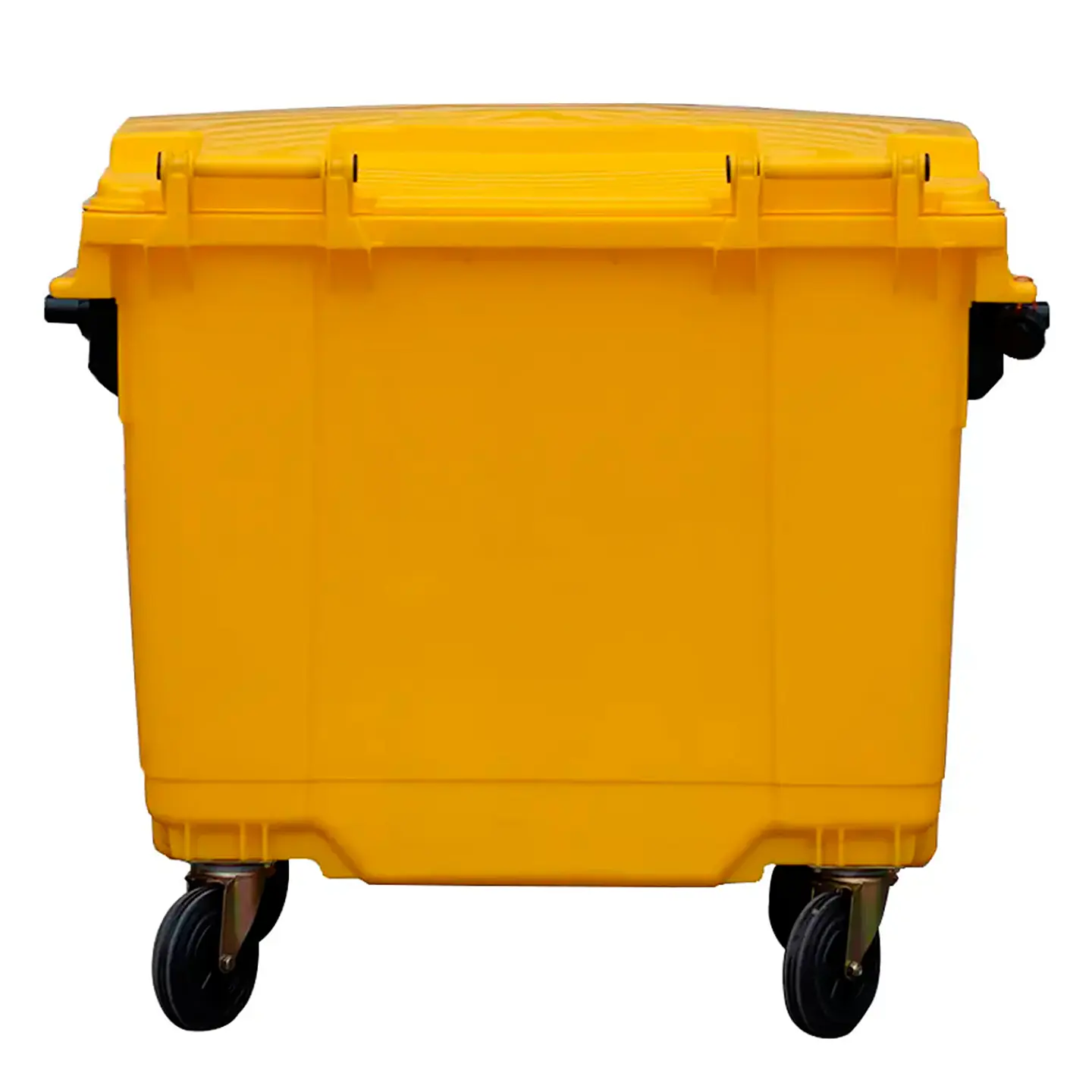 Contenedor De Basura 660l Amarillo 3