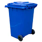 Contenedor De Basura 360l Azul - Miniatura 3