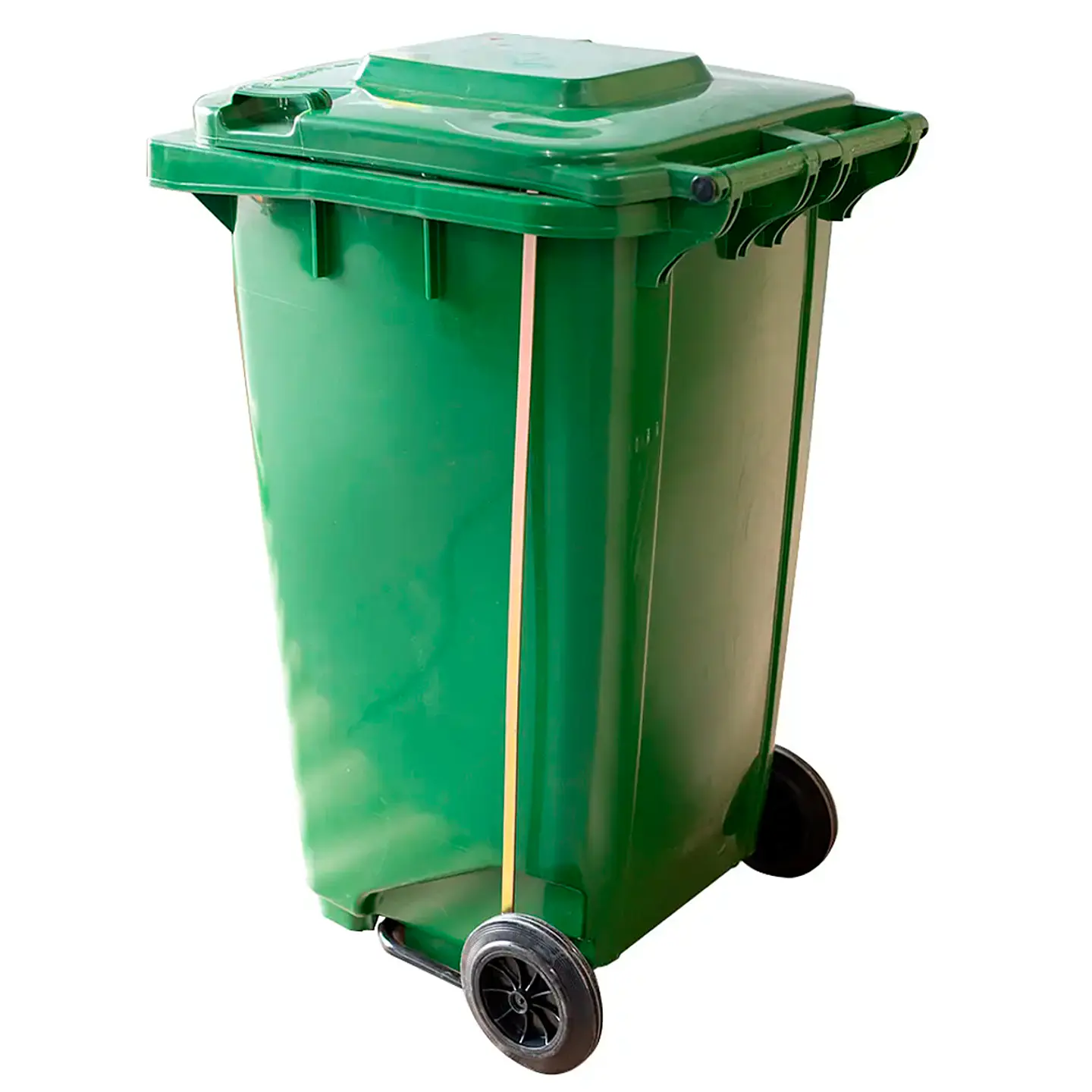 Basurero C/tapa, Rueda Y Pedal 120l 4