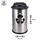 Basurero Acero Inox Soin 50l Abierto - Miniatura 2
