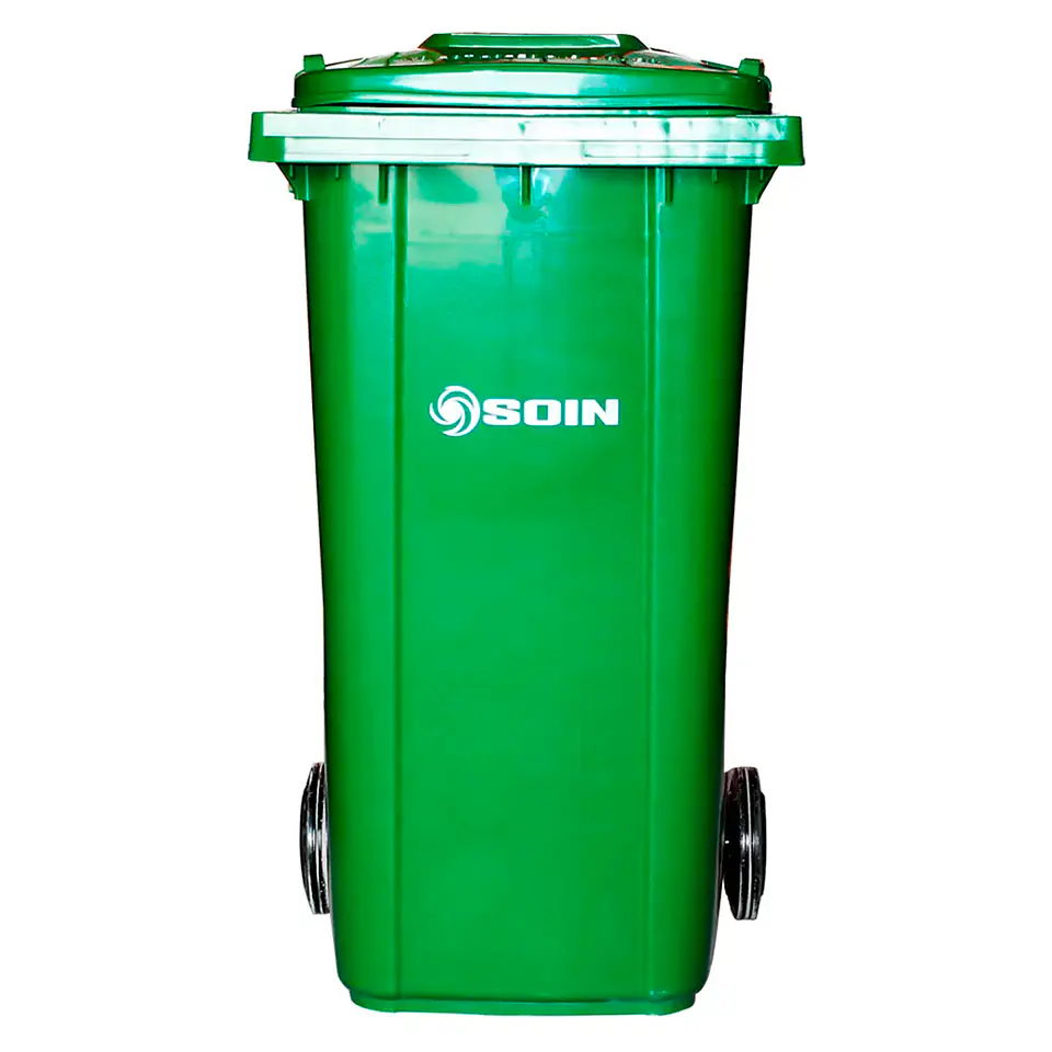 Contenedor De Basura 120l Verde 4