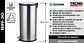 Basurero Acero Inox Cierre Suave 30l - Miniatura 4