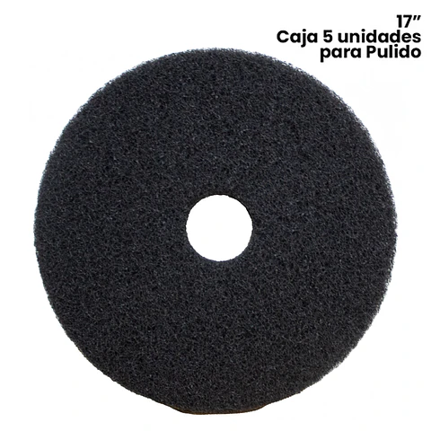 Pad 17" Negro (remocion) Cja. 5 Unid