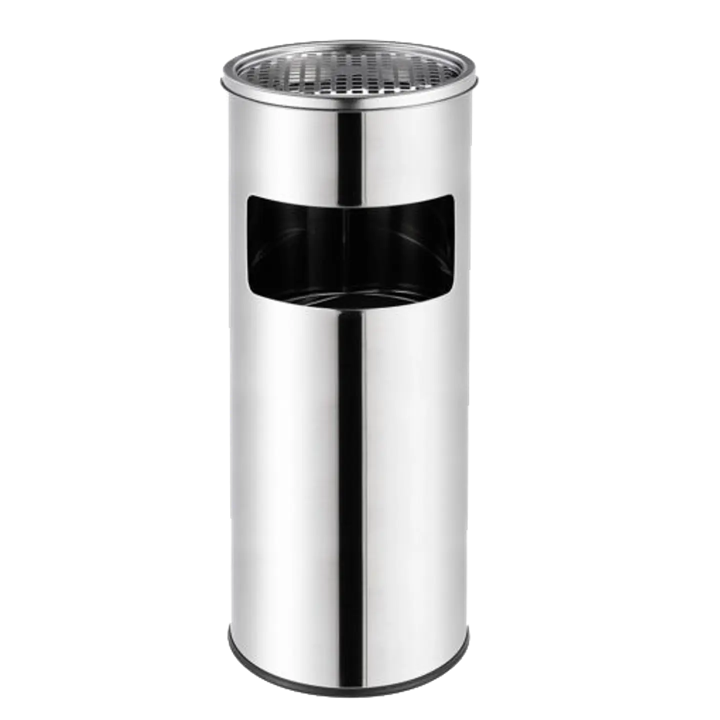 Basurero Cenicero Acero Inox Soin 18l 1