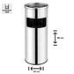 Basurero Cenicero Acero Inox Soin 18l - Miniatura 2