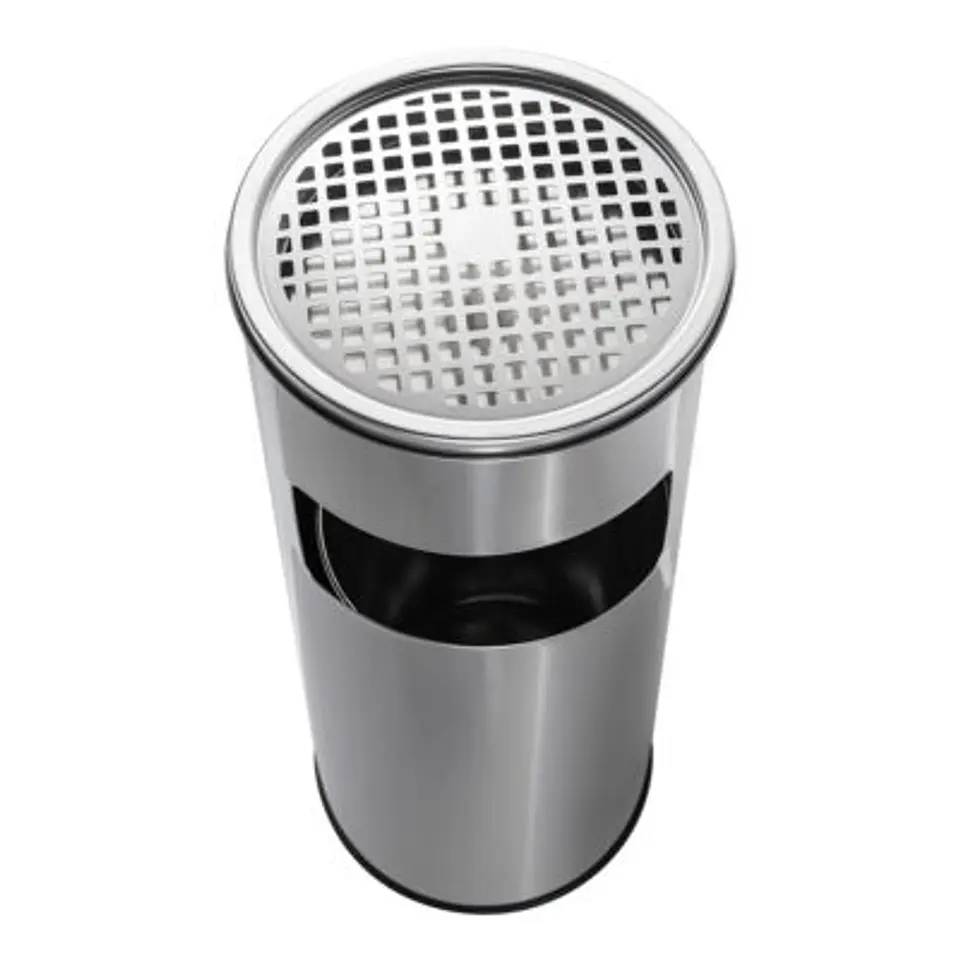 Basurero Cenicero Acero Inox Soin 18l 3