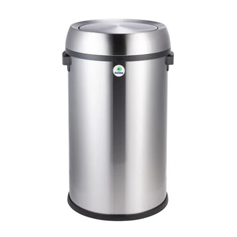 Basurero Acero Inox Soin 65l Vaiven