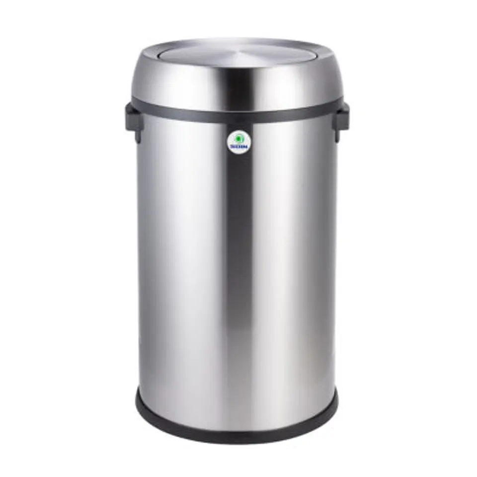 Basurero Acero Inox Soin 65l Vaiven 1