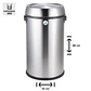Basurero Acero Inox Soin 65l Vaiven - Miniatura 2