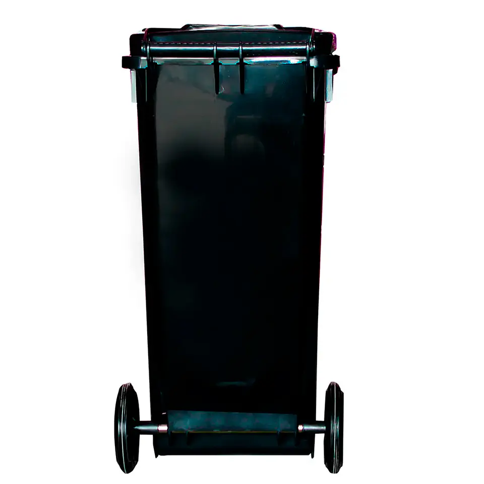 Contenedor De Basura 120l Gris 4