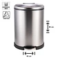 Basurero Acero Inox Soin 50l - Miniatura 5