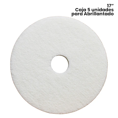 Pad 17" Blanco (brillo) Cja. 5 Unid