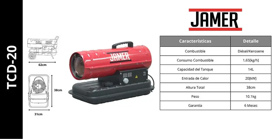 Turbo Calefactor Diesel 20 Kw 4