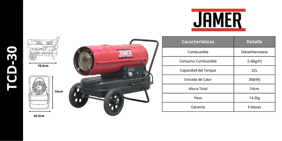 Turbo Calefactor Diesel 30 Kw 4