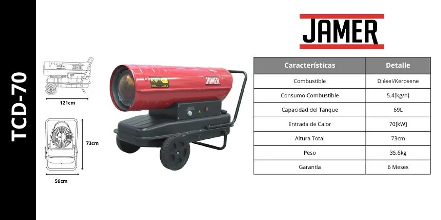 Turbo Calefactor Diesel 70 Kw 4