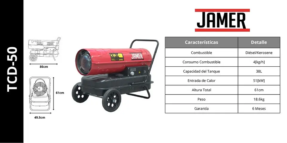 Turbo Calefactor Diesel 50 Kw 4