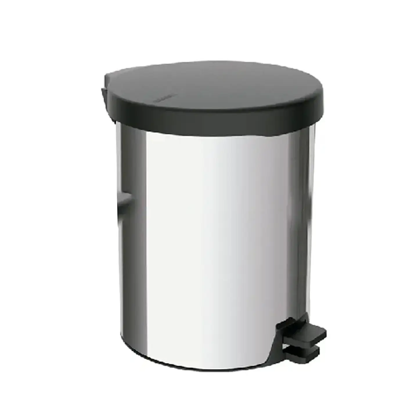 Basurero 12l Acero Inox. Tapa Plastica 1