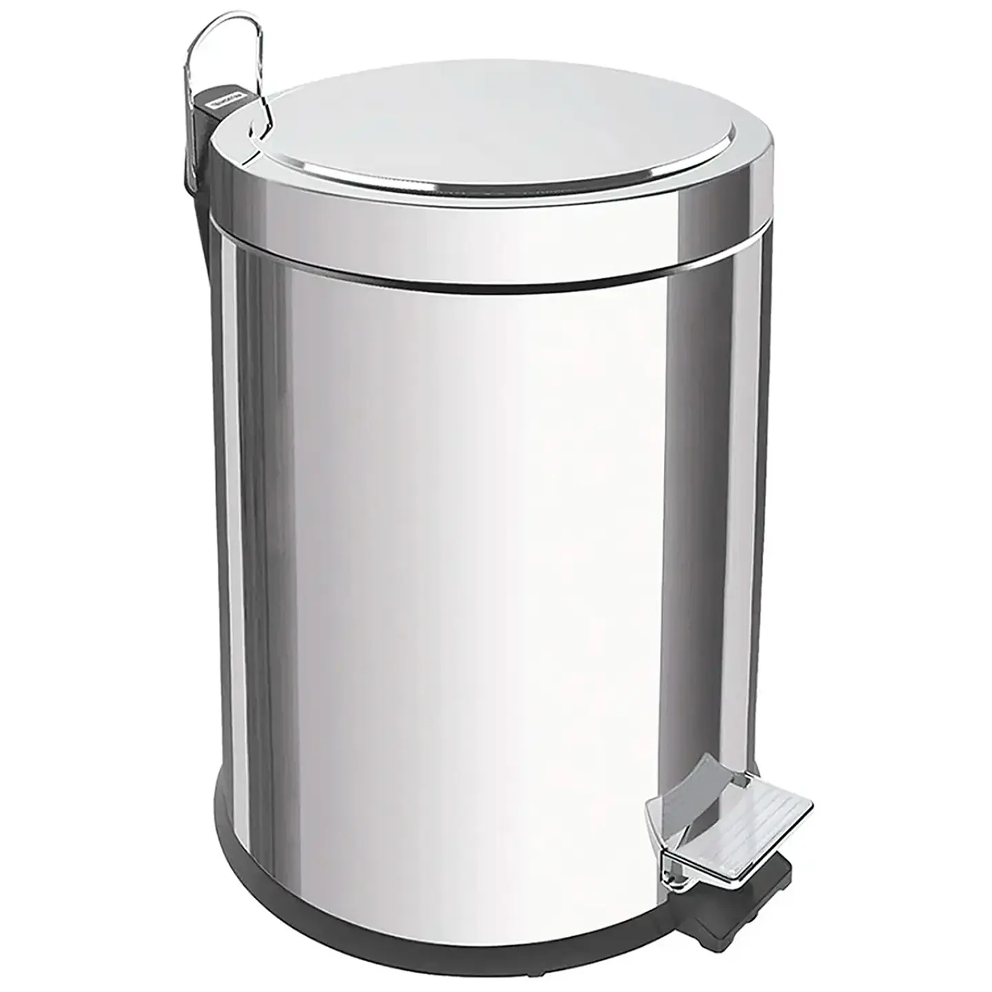 Basurero Pedal 5l Acero Inox Tramontina 1