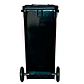 Contenedor De Basura 120l Gris - Miniatura 4
