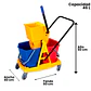 Carro Estrujador De 46l Doble - Miniatura 2