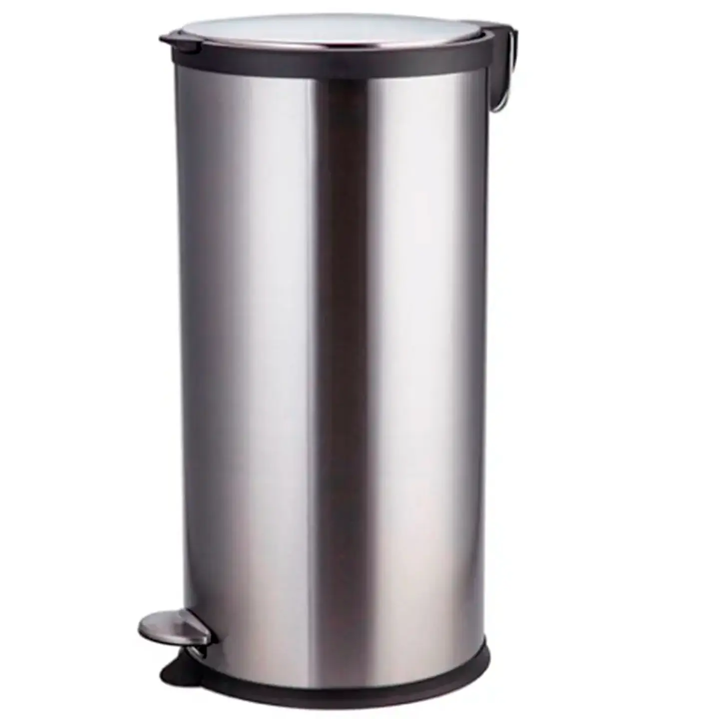 Basurero Acero Inox Cierre Suave 30l 1