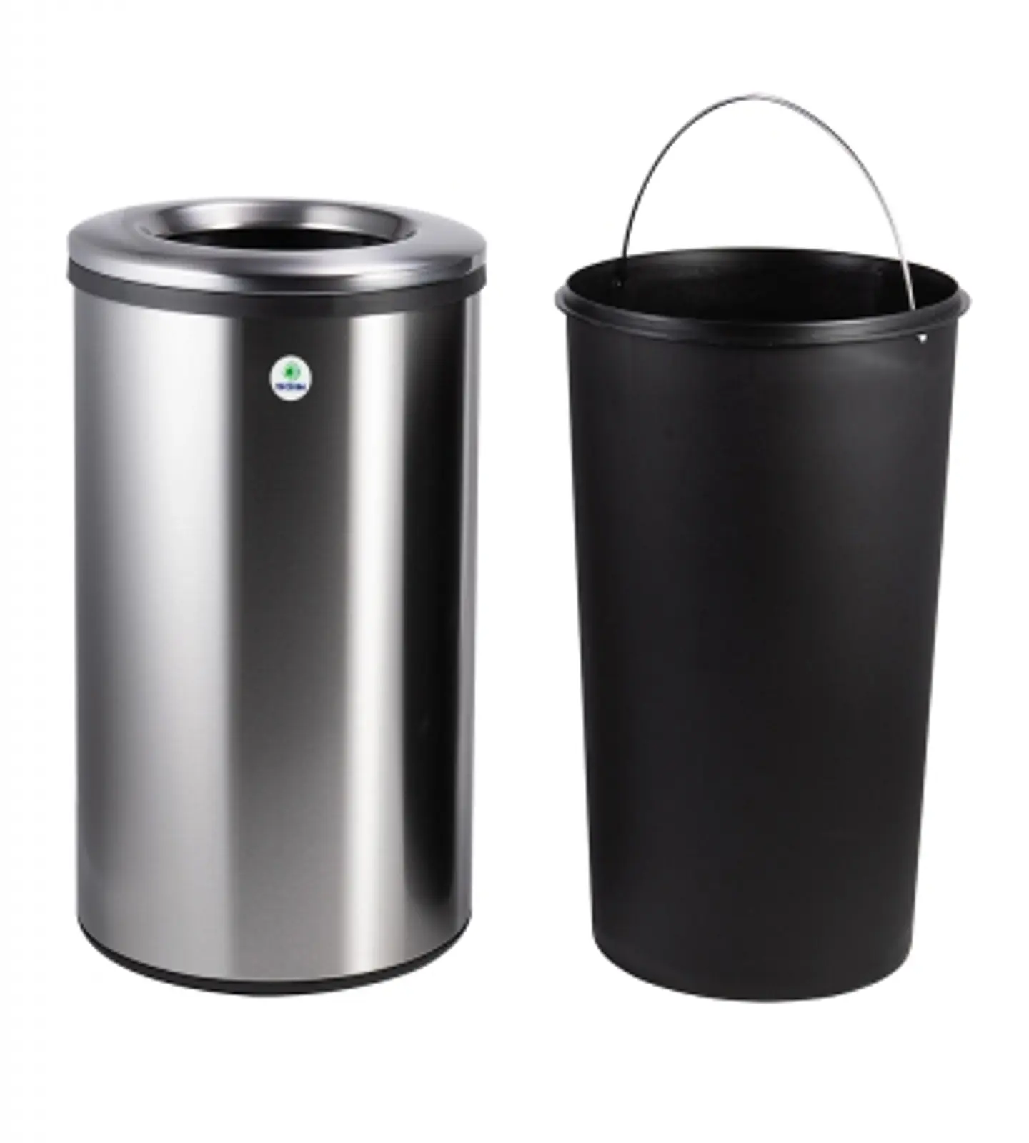 Basurero Acero Inox Soin 40l Abierto 3