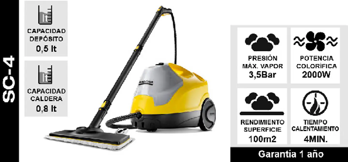 Limpiadora De Vapor Karcher 6