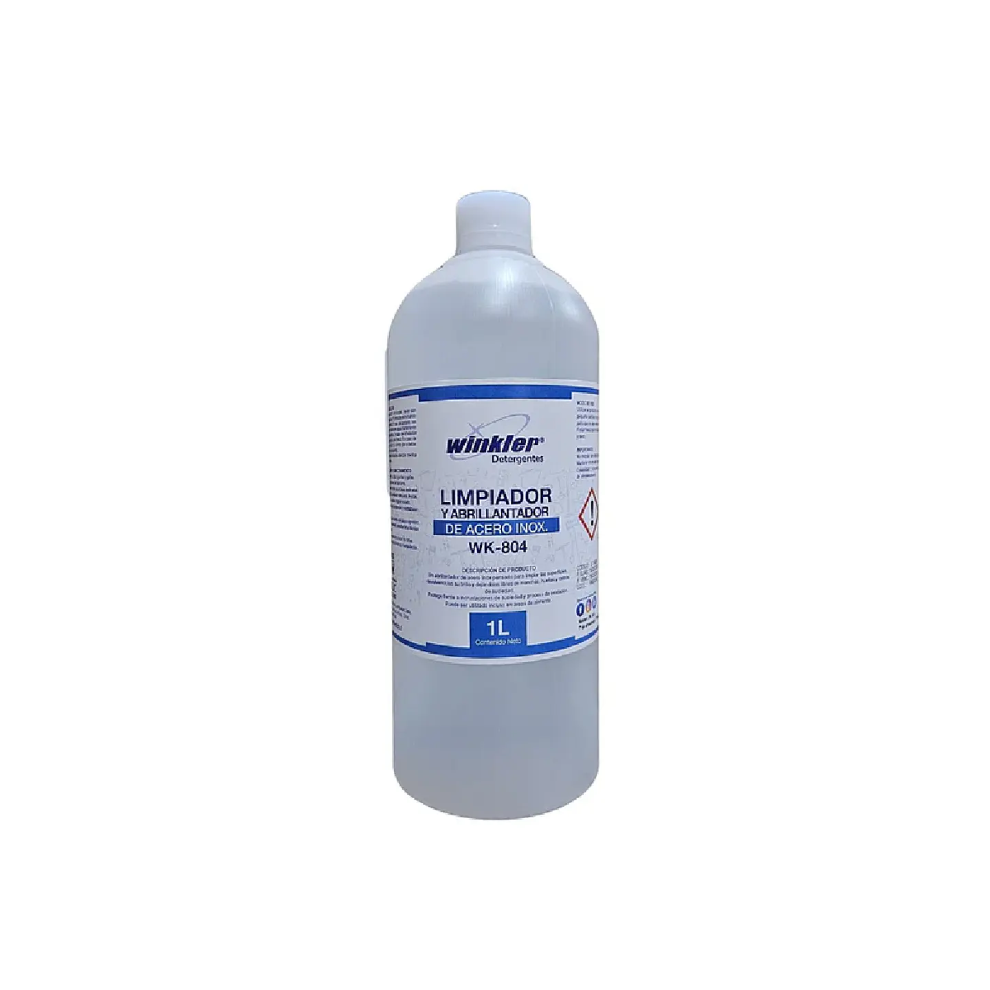 Limpiador Y Abrillantador De Acero Inox Env. 1l. Wk-804 1