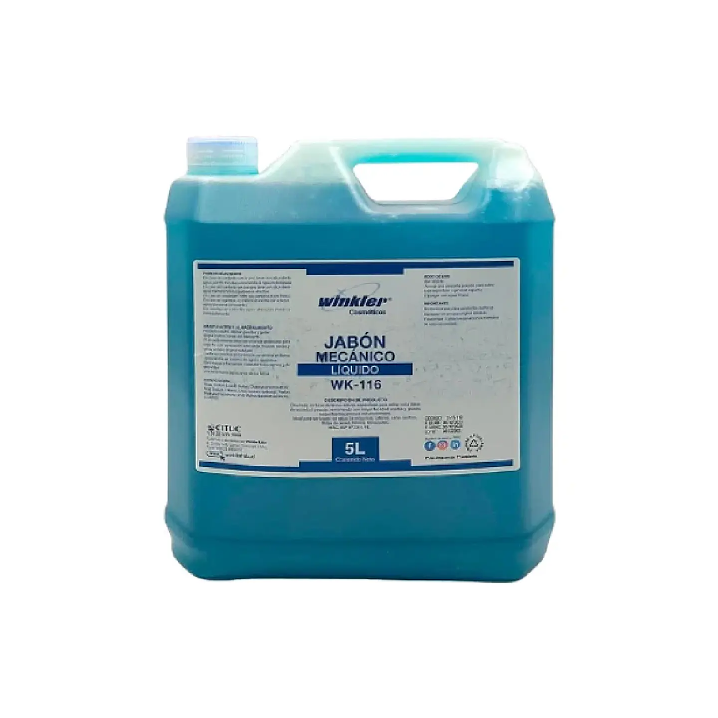 Jabon Mecanico Liquido. Env. 5l. Wk-116 1