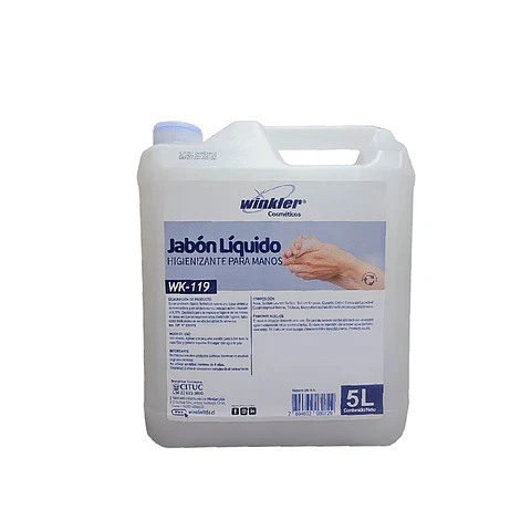 Jabon Higienizante Triclosan 0.25% Env. 5l. Wk-119