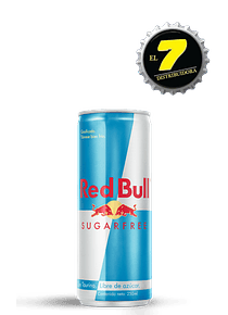 Lata Redbull Sugar Free 250ml