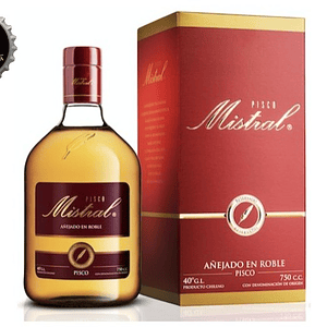 Mistral Añejado en Roble  40°
