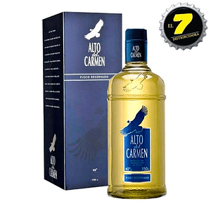 Pisco Alto del Carmen reservado azul