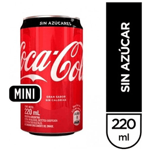 coca zero mini 220cc