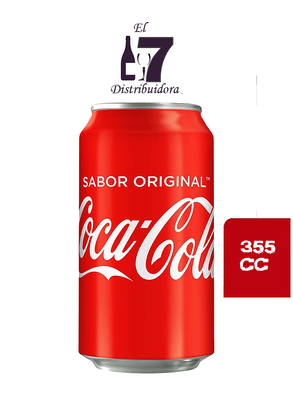 Coca Cola Lata 355 CC Display 24 Unidades