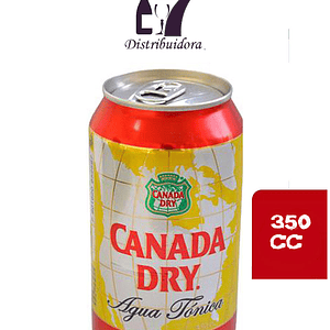Ginger Ale Agua Tonica Lata 350 CC