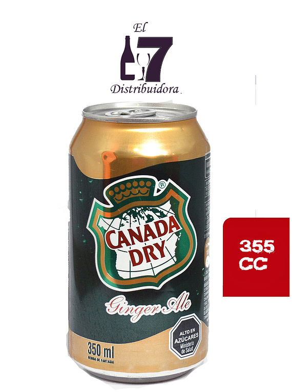 Canada Dry Lata 355 CC