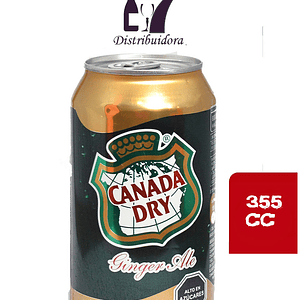 Canada Dry Lata 355 CC