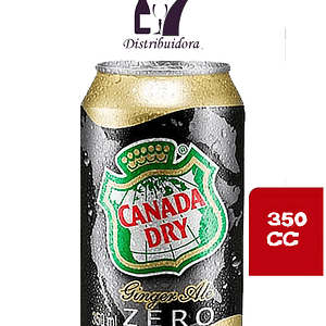 Canada Dry Zero Lata 350