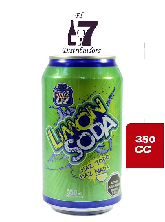 Limon Soda Lata 350 CC 