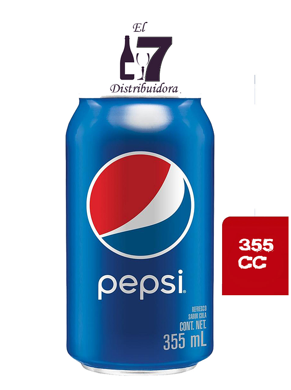 Pepsi Lata 355 CC Display 24 Unidades