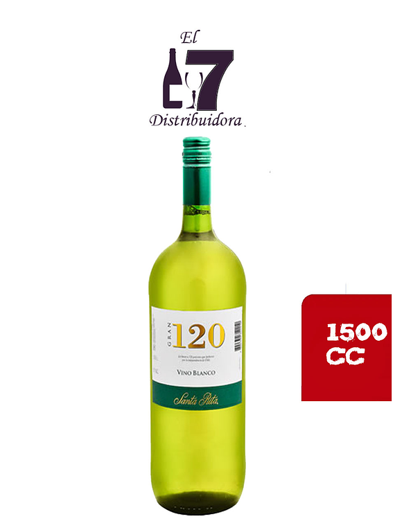 Gran 120 Vino Blanco 1500 CC 