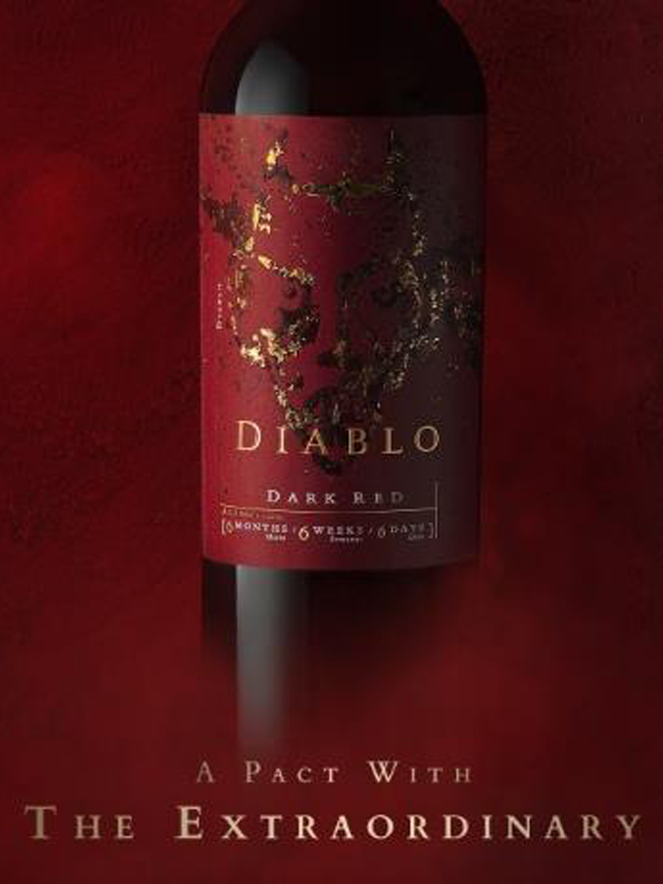 Diablo Dark Red 750 CC