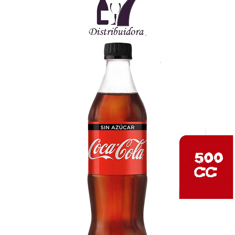 Coca Cola Sin Azucar 500 CC 1
