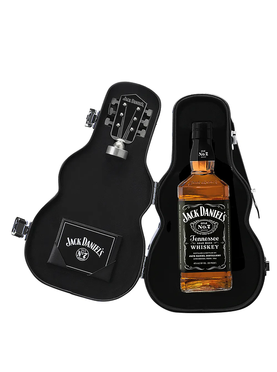  Jack Daniel´s Old N°7 750cc + Estuche Guitarra