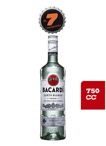 Bacardi Carta Blanca 750 cc