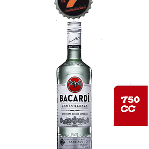 Bacardi Carta Blanca 750 cc