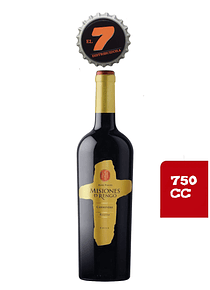 Vino Misiones de Rengo Carmenere reserva 750 CC