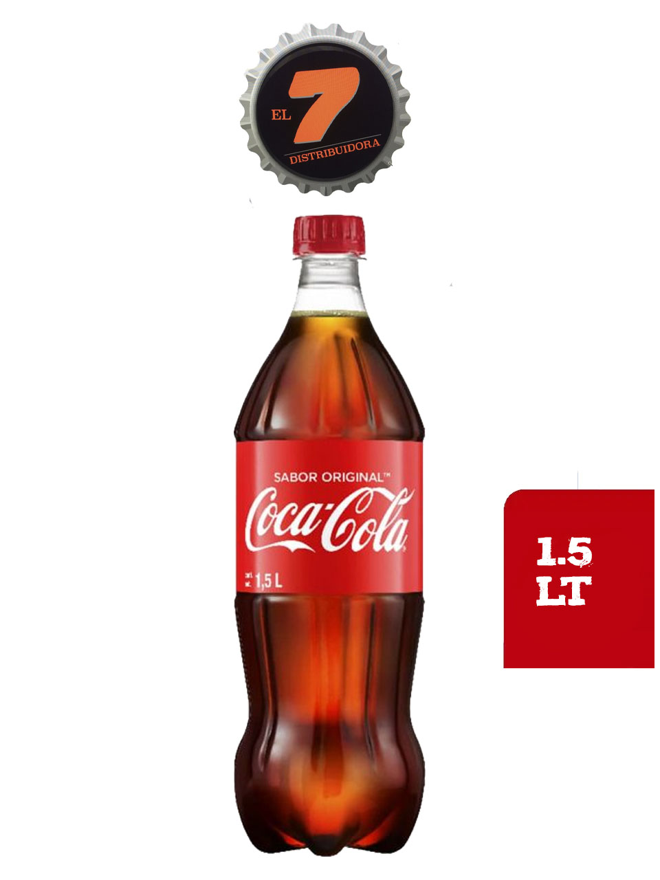Coca Cola Pet 1.5 Litros x 6 unidades 