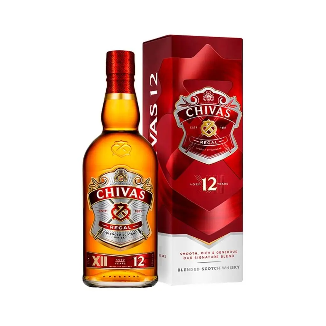 Whisky Chivas Regal 12 años 750cc